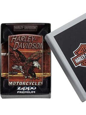 Premium Multi Sided Harley Davidson Zippo Lighter
